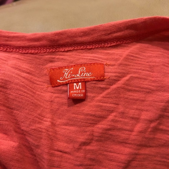 Salmon Shirt - Tuck in or Wear as Tunic - Picture 6 of 6